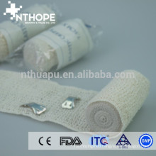 crepe elastic bandage with clips
